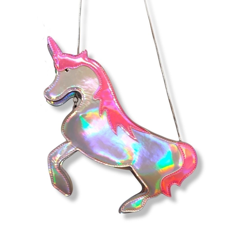 Charming Charlie - Irridescent Unicorn Purse